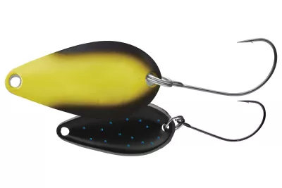 DAIWA Presso LMN light pink 2.4cm 1.9g Blinker — yellow dagger 1.90