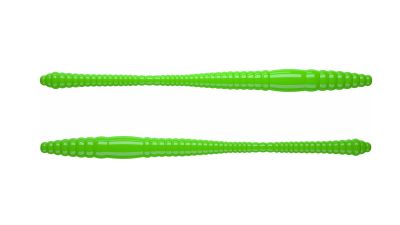 LIBRA LURES Dying Worm 80 Cheese 038-brown 12st, Forellenköder, schwimmend und aromatisiert — 7.00 Hot Green Cheese