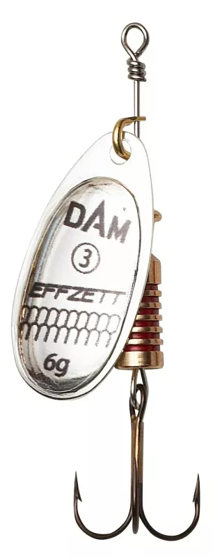DAM EFFZETT Spinner 5 Silber 12.0g — Silber 12.0