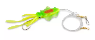 AQUANTIC Octo Leader Rig CLUM — 8/0 Firetiger