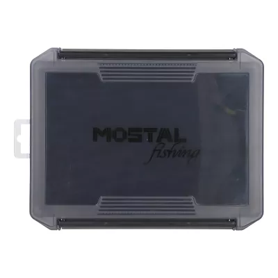 MOSTAL Tackle Box 25,5x19,5x3,5 mit Einteiler — Schaumstoff M