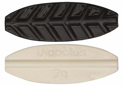 KINETIC Diabolus Inline 7g Blue/Yellow Inlineblinker — schwarz-pearl 3.50
