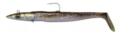 SAVAGE GEAR Sandeel V2 12cm 22g S blue pearl silver 2+1 — 12.0 Green Silver