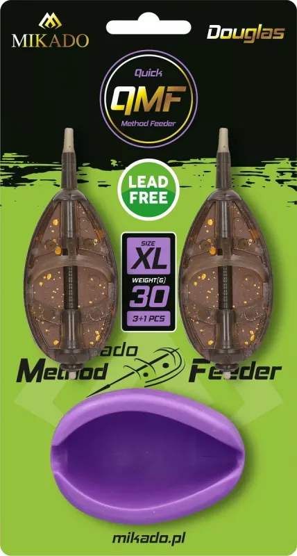 MIKADO Feeder - Method Feeder Douglas Q.M.F. Set XL Komplet - 2X30g — 1 + 2 XL 30.0