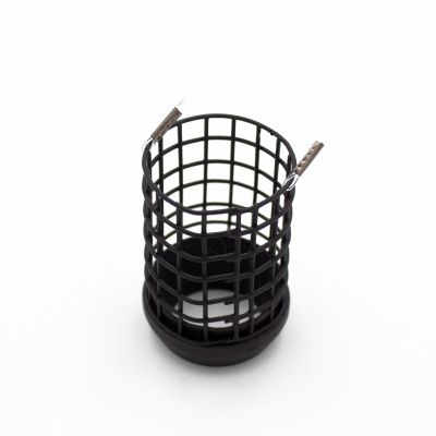 Distancefutterkorb 40g 25x24mm Edelstahl schwarz — S 40.0