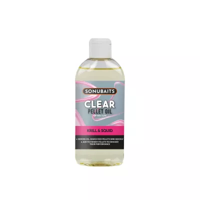 SONUBAITS Clear Pellet Oil Banoffee 200ml — Krill & Squid