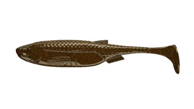 LIBRA LURES Kraken Shad 75 Fish 020-Electro 8st, Forellenköder, schwimmend und aromatisiert — 5.00 Blood Fish