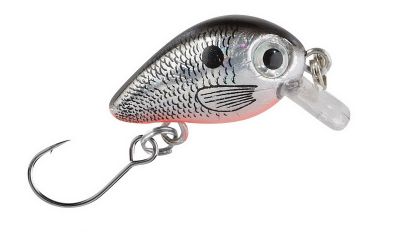 BALZER Wobbler Trout Crank mit Einzelhaken Gelb-Blau3cm — 3.00 Weißfisch