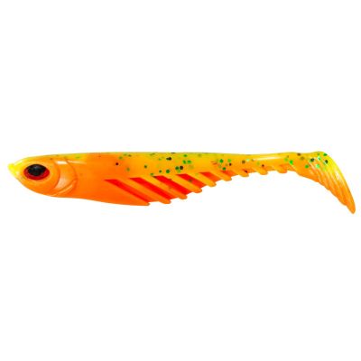 BERKLEY PowerBait Ripple Shad Bulk Packs 7 cm Purple Chartreuse 25 S — 7.00 Firetiger