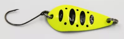 EFT Trout Skid Spoon 2.8g yellow pink orange-dot — yellow black-dot 2.80