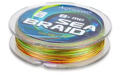 AQUANTIC 8X MC Sea-Braid 0,26mm 300m — 300 multi color 0.16