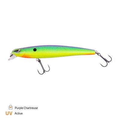 ZECK Murdock 10.5cm - 1.4m F Black SF — Shallow 12.5 Purple Chartreuse