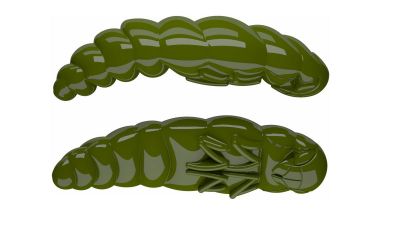 LIBRA LURES Largo 30 Cheese 040-black 12st, Forellenköder, schwimmend und aromatisiert — 3.00 Olive Cheese