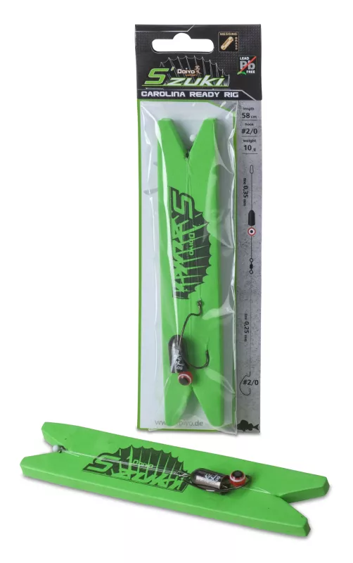 IRONCLAW IC DOIYO S'zuki Carolina Ready Rig 5g Hook Gr.1 — 3/0 14.0