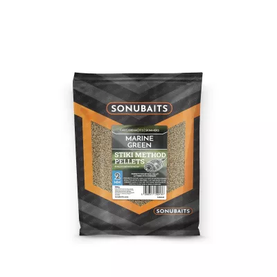 SONUBAITS Stiki Method Pellets Banoffee - 2mm 650g — 2.00 Marine Green