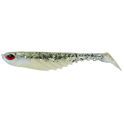 BERKLEY PowerBait Ripple Shad Bulk Packs 7 cm Purple Chartreuse 25 S — 7.00 Silver Magic
