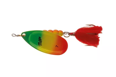 MEPPS Aglia Tiger Gr. 4 SB Spinner — 7 Fire Tiger