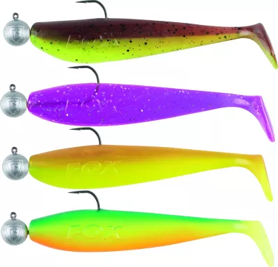 FOX RAGE UV Zander Pro Loaded 12cm 12g 4/0 x 4pcs — 7.50 Mix 2