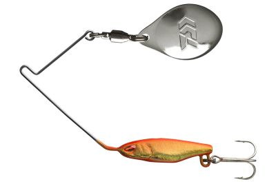 DAIWA Prorex Micro Spinner Fish TG chromed orange 5.3g — Orange 5.30