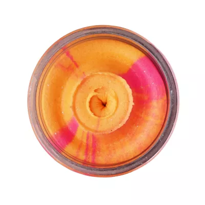 BERKLEY PowerBait Natural Glitter Trout Dough Fish Pellet Glitter — Sherbet Glitter Cheese