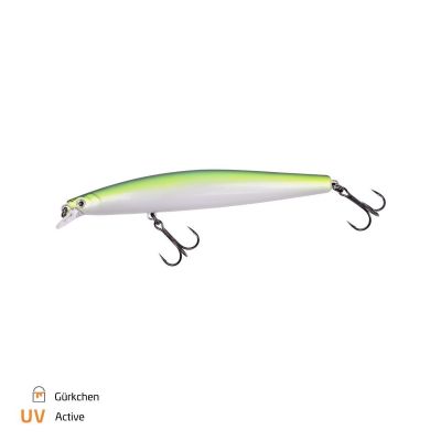 ZECK Zander Läufer 10.5cm - 0.5m F Moor Kiwi — Shallow 10.5 Gürkchen