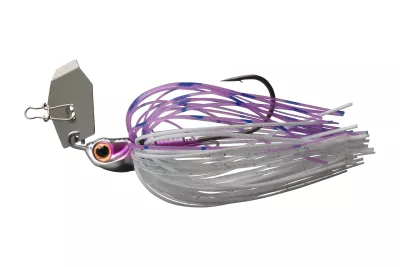 DAIWA Prorex Micro Bladed Jig red sparkle devil 8.0g 1Stk. — purple smelt 8.00