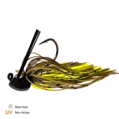 ZECK Skirted Jig Moor Kiwi 1/0 - 5g — 3/0 Moor Kiwi 5.00