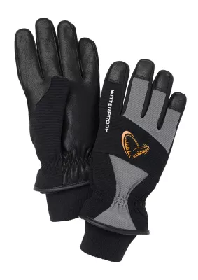 SAVAGE-GEAR Thermo Pro Glove M Grey/Black — M Schwarz / Grau