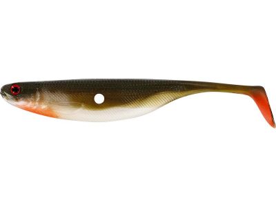 Westin ShadTeez Hollow 8cm 4g Redlight 3st - Gummifisch — 8.00 Bass Orange