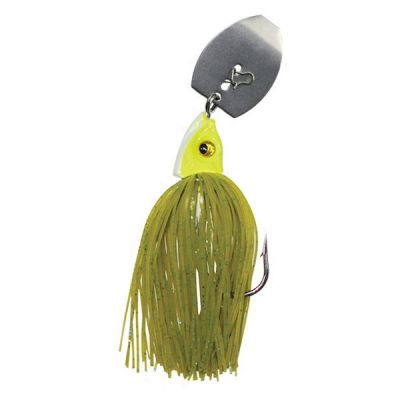 Tungsten Blade Jig 1oz. 5/0 28g Blue 1st — Green Pumpkin 5/0 28.0