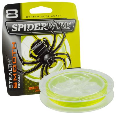 SPIDERWIRE Stealth Smooth 8 Yellow 0,08 mm 3000 m geflochtene Angelschnur — 300 yellow 0.30
