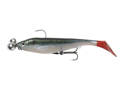 KINETIC Playboy R2F 130mm 25g Transparent Darkness 2st Gummifische Softbaits — 13.0 Moonshiner