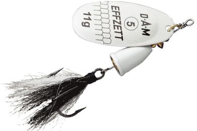 DAM EFFZETT Executor Spinner Dressed 3 Fire Shark 6.00g — Perlmutt 4.00