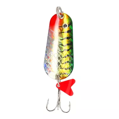 MOSTAL Universal Spoon Gold Ayu 5, 25g/6.8cm — green-tiger 8.50