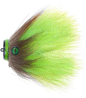 BALZER Magic Fibre Lure Fireshark 7cm — 7.00 Green Pumpkin