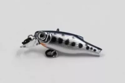 TAIPAN Little Minnow Gold Trout 30mm — 3.00 Chrome Trout