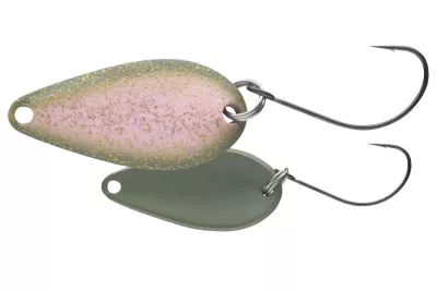 DAIWA Presso LMN light pink 2.4cm 1.9g Blinker — salmon basil 1.90