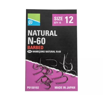 PRESTON Natural N-60 Size 10 — 6