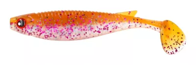 MOSTAL Taipan Zander 10cm / 8g 5 Stück Brown Clear Glitter UV-Activ — 10.0 brown clear