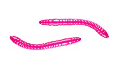 LIBRA LURES Fatty D'Worm Tournament 55 Cheese 031-olive 12st, Forellenköder, schwimmend und aromatisiert — 5.50 Hot Pink Cheese