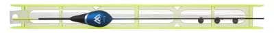 MIKADO Pose - Set - 036-2.0g / Schnur: 0.14/0.12mm - Haken 14 - 1st — 31 2.00