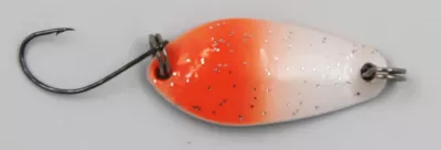 EFT Trout Bludger Spoon 3,0g black orange glitter — orange white glitter 3.00