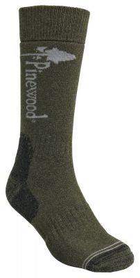 PINEWOOD Melange Socken Oliv Meliert 46-48 — 40-42