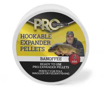 SONUBAITS Hookable Pro Expander - Fishmeal 6mm 100g — 6.00 Banoffee
