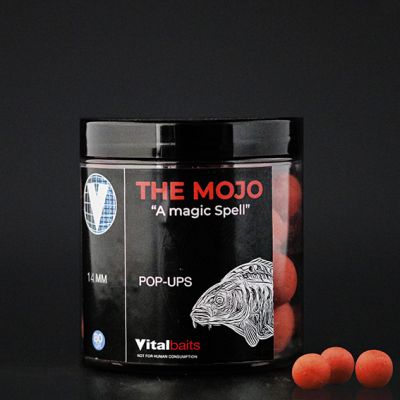 VITALBAITS Pop-ups NUTTY CRUNCH 14 mm 80 gr. — 14.0 Mojo