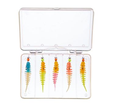 BALZER Trout Collector Sortiment mit Tungstenhaken Mix 1 Knoblauch 5cm — mix 3 Knoblauch