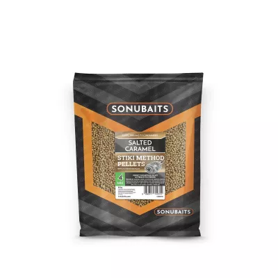 SONUBAITS Stiki Method Pellets Banoffee - 2mm 650g — 4.00 Salted Caramel