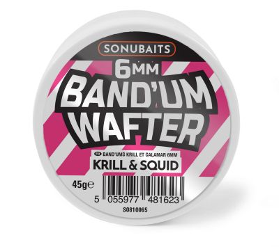 SONUBAITS Bandum Wafters 10mm Pineapple & Coconut 45g — 6.00 Krill & Squid