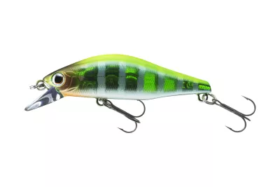 DAIWA Tournament Wise Minnow FS see through shad 5cm|5.2g — 5.00 chart back zebra
