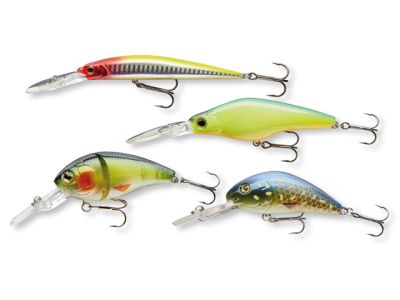 CORMORAN "Baby Brown Trout Design" Lure Set 5.0/5.5/6.5cm 3Stk. — Zander